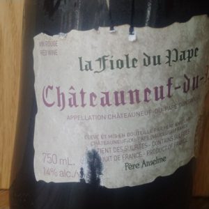 La Fiole Chateuneuf Du Pape 1